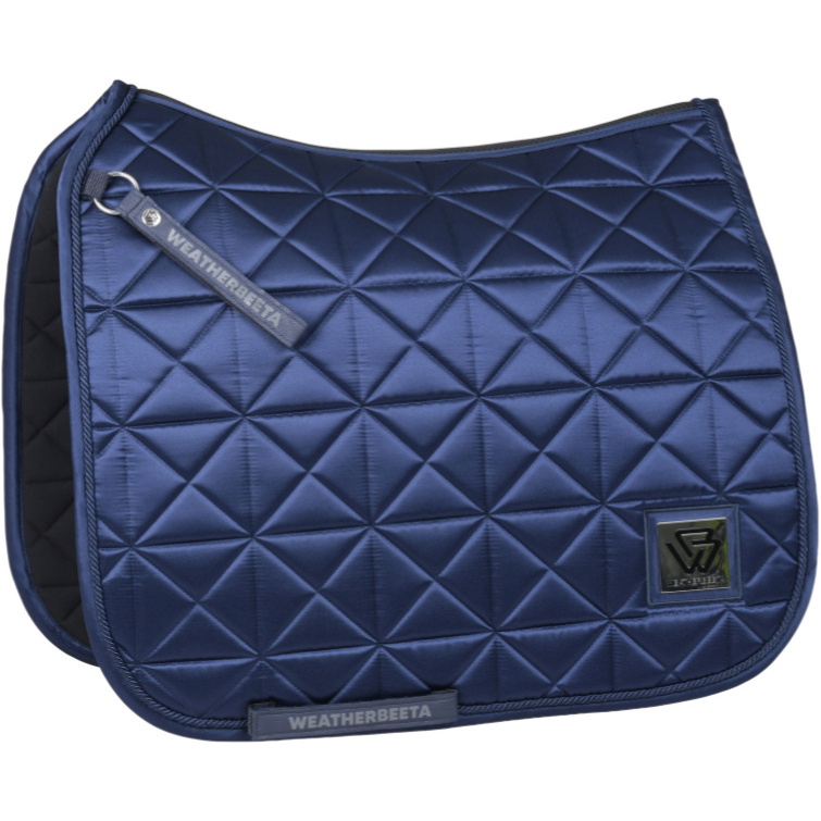 2026 WeatherBeeta Satin Luxe Air - Tec Dressage Saddle Pad 1030348 - Navy